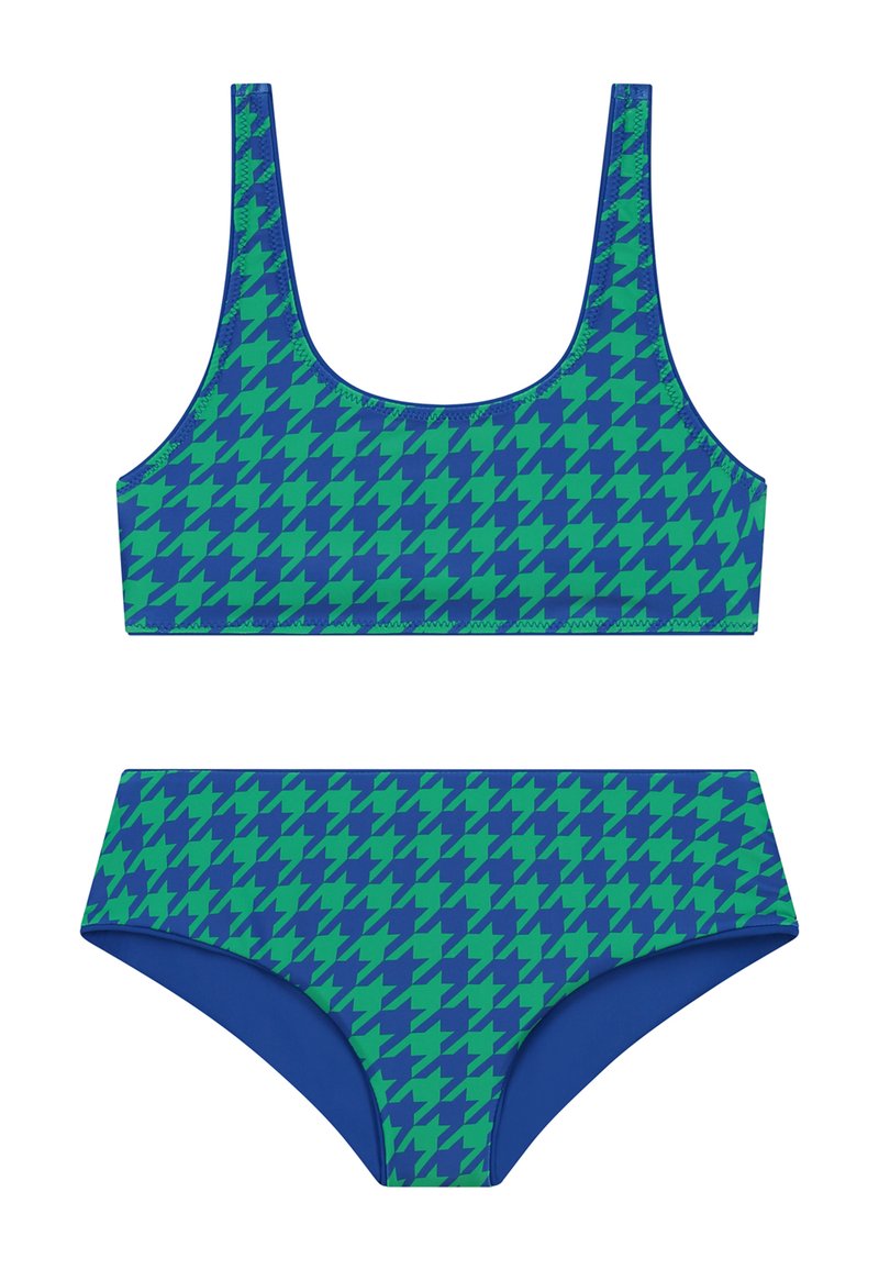 Shiwi - SET - HIPSTER - Bikini - tropic green mix, Agrandir