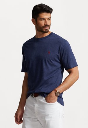 JERSEY CREWNECK T-SHIRT - Basic T-shirt - spring navy heather