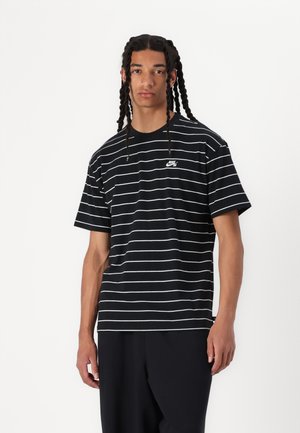 TEE STRIPE - T-shirt print - black