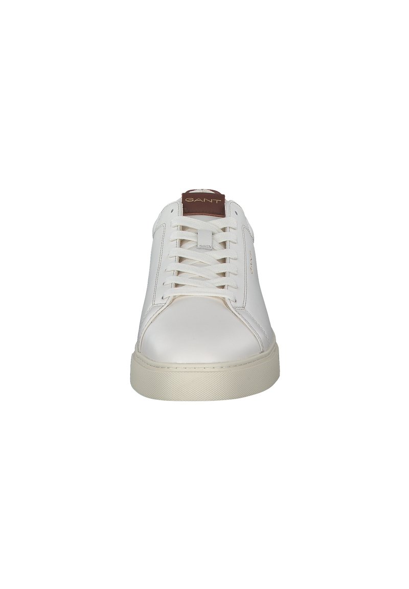 GANT MC JULIEN - Sneaker low - off wht. cognac g/transparent 