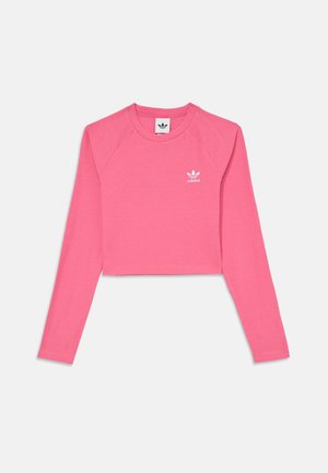 TEE - Topper langermet - pink fusion/white
