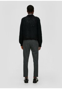 s.Oliver BLACK LABEL Strickjacke - schwarz