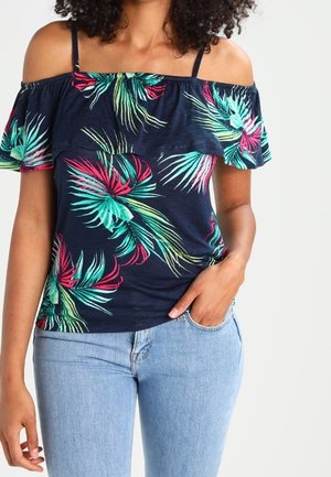 Print T-shirt - blue