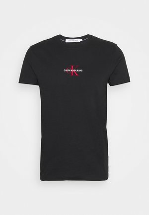 NEW ICONIC ESSENTIAL TEE - Camiseta estampada - black