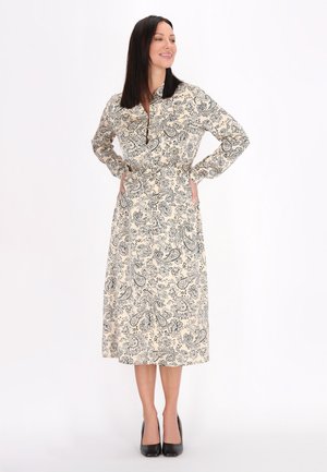 usha Marškininė suknelė - cream black