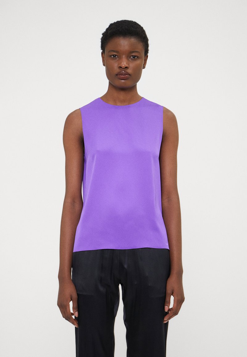 Theory STRAIGHT SHELL - Débardeur - bright peony