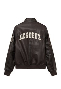 Les Deux VARSITY JACKET - Bomber-jakk - dark brown