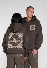 HOODIE REGALIA - Sweat zippé - turkish coffee