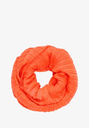 s.Oliver LEICHTER LOOP-MIT PLISSEEFALTEN - Snood - orange