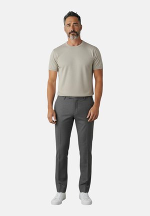 Dekker, MAGLIA - T-shirt basic - grigio chiaro