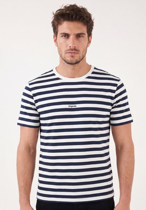 Lela & Buratti, LELA & BURATTI T-SHIRT REGULAR FIT - T-shirt con stampa - blue