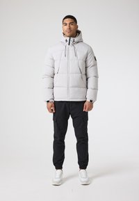 CLOSURE London RACER PUFFER - Jachetă de iarnă - stone