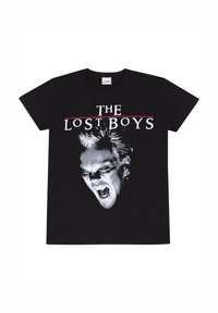 Henry Tiger LOST BOYS VAMPIRE - Triko s potiskem - black