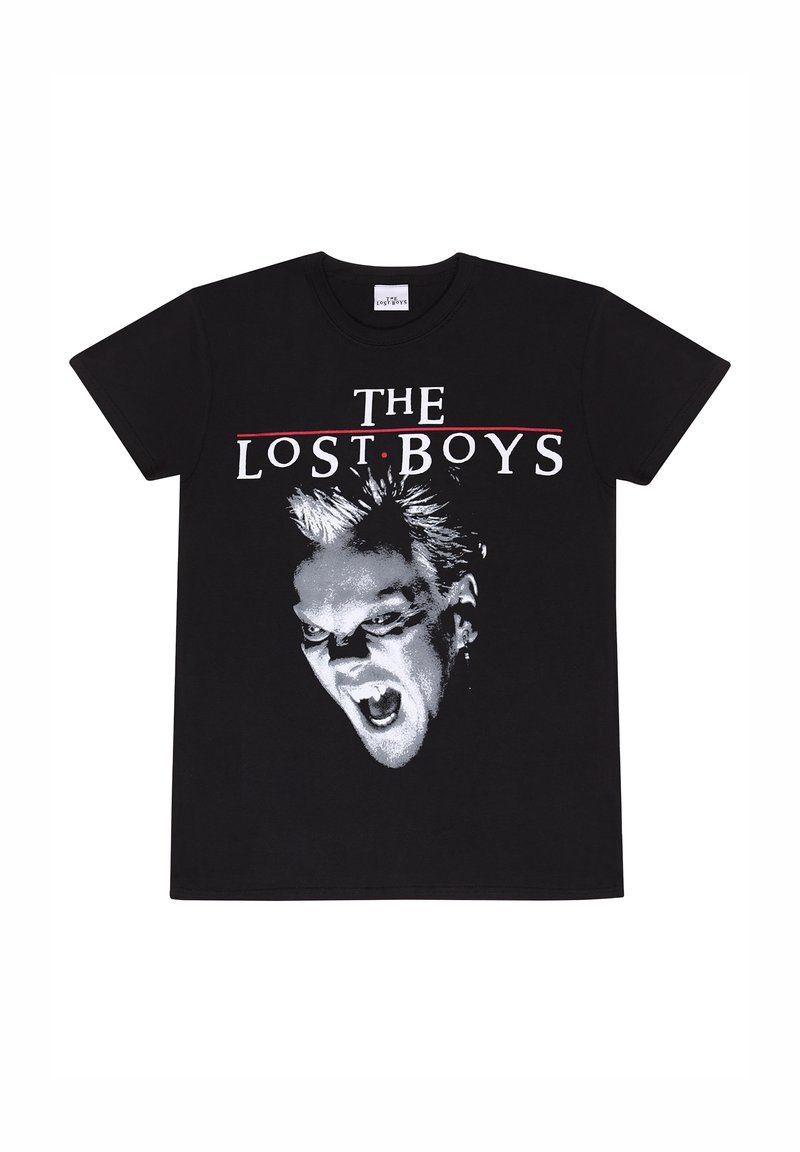 Henry Tiger LOST BOYS VAMPIRE - Triko s potiskem - black