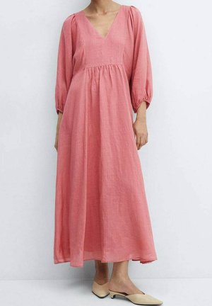 Robe longue - neon pink