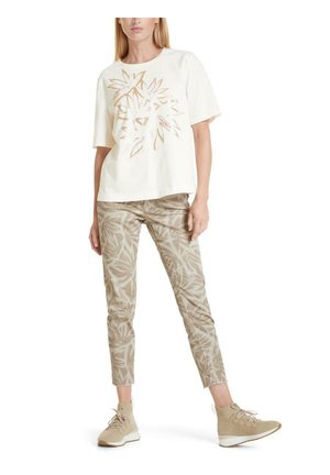 MIT PALMENDRUCK - Print T-shirt - offwhite