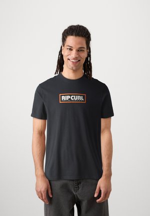 Rip Curl BIG MUMMA ICON TEE UNISEX - Camiseta estampada - black