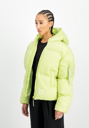 CLOUD PUFFER - Winterjacke - arctic lime