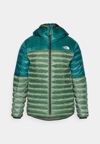 M TERRA PEAK HOODIE - Vinterjacka - duck green/deep nori