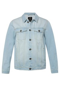 AVEC POCHES POITRINE ET PATTE DE BOUTONNAGE - Farkkutakki - light-blue denim