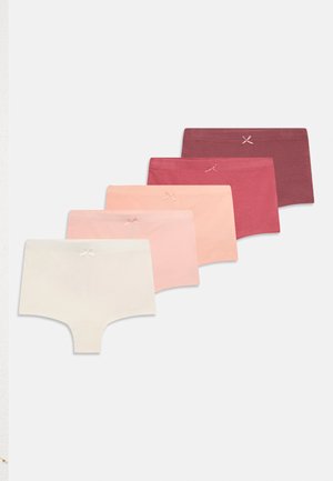 5 PACK GIRLS BOXER - Trusser - light pink/apricot/white
