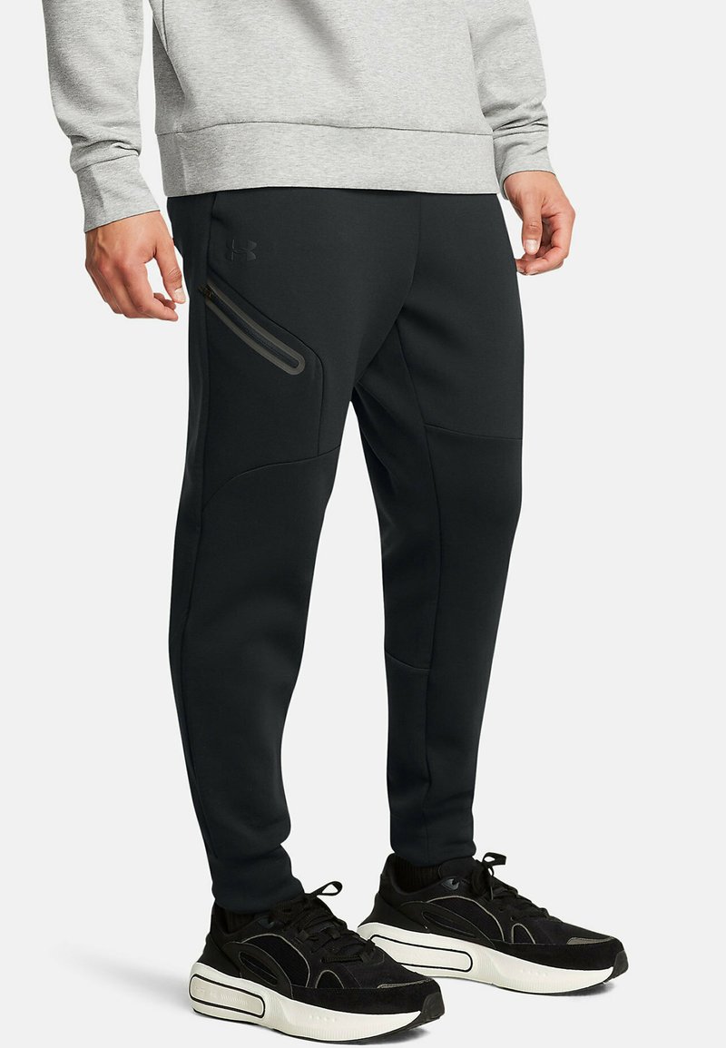 Under Armour UNSTOPPABLE FLEECE - Dresside alumine osa - black