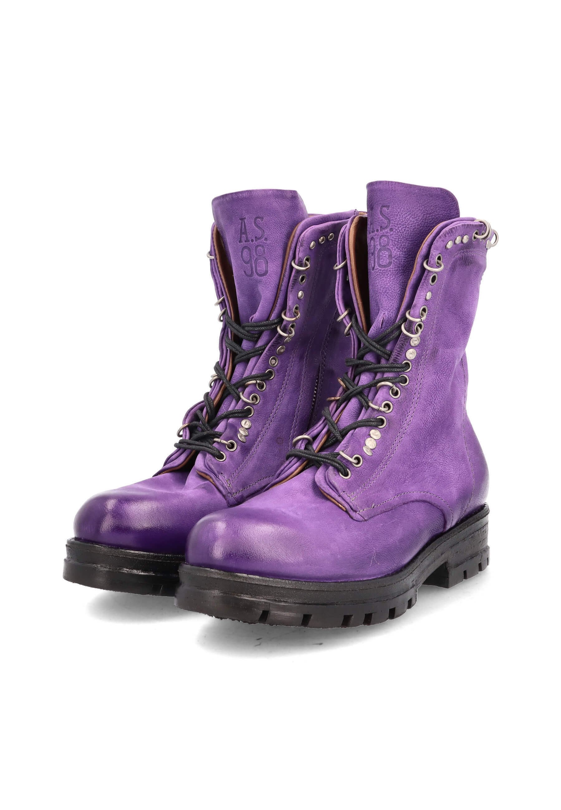 A.S.98 Platform ankle boots - toxic 