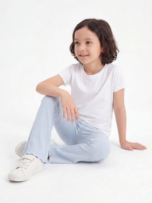 Friboo, 3 PACK  - Leggings - mottled grey/blue/light pink