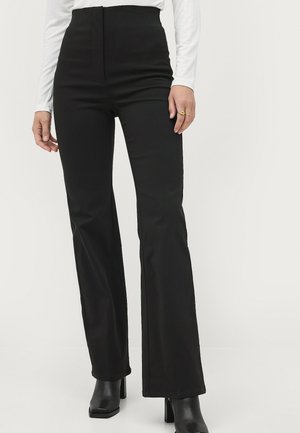 Ellos Collection HENNY HIGH WAIST - Bukser - schwarz
