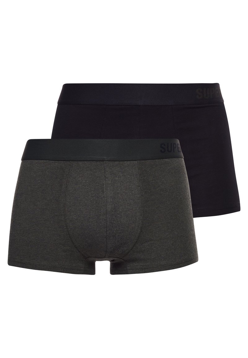 Herren Unterhosen | Superdry ORGANIC COTTON DOUBLE PACK Boxershorts black olive/schwarz - XX35100 Herren Unterhosen | Superdry ORGANIC COTTON DOUBLE PACK Boxershorts black olive/schwarz - XX35100