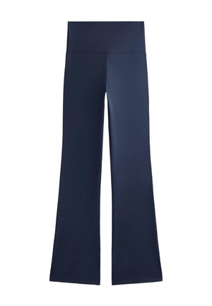 OYSHO HIGH RISE COMFORTLUX FLARE - Nohavice - royal blue