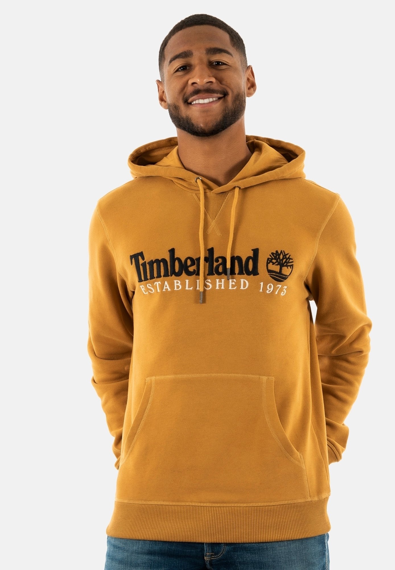 Timberland Sweat à capuche beige/camel ZALANDO