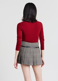 Calliope SCOLLO V - Maglietta a manica lunga - rosso scuro