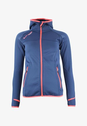 Peak Mountain BLOUSON POLARSHELL FEMME ACAMPUS - Veste mi-saison - marine corail