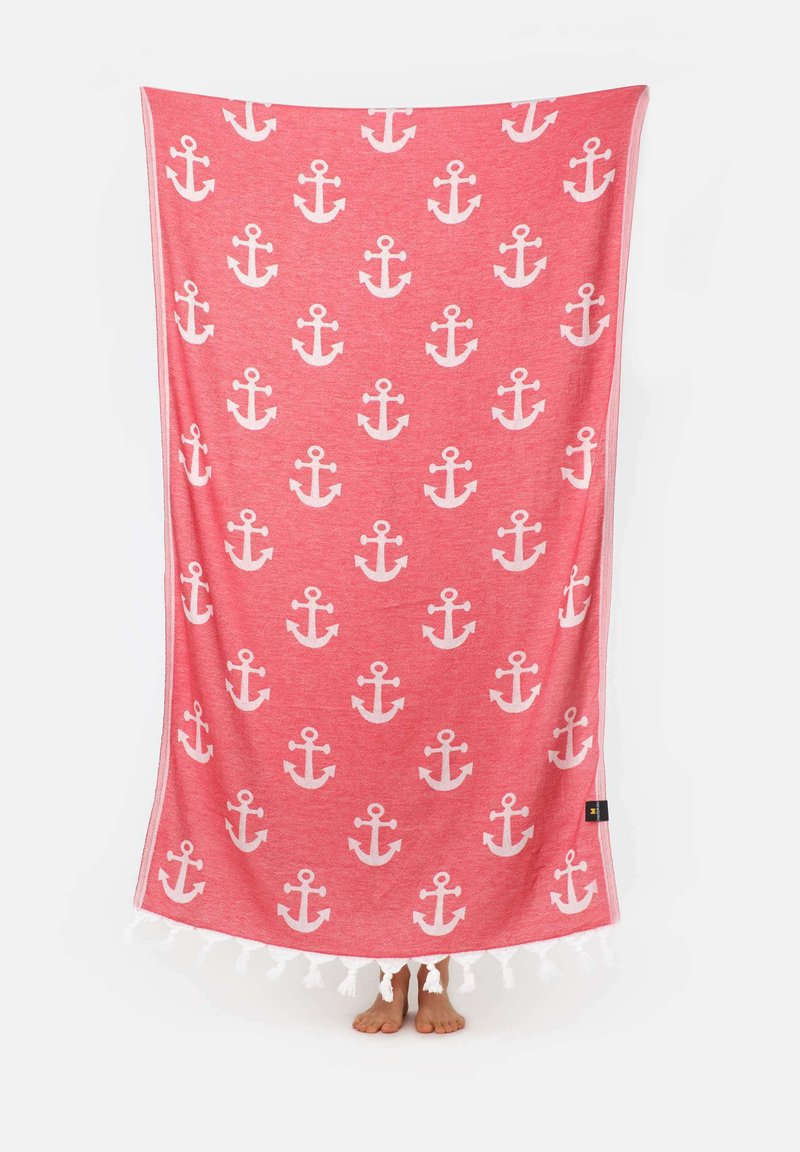 MAЯSIKØH - Beach towel - red, Enlarge