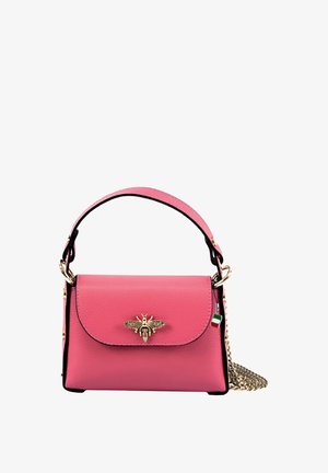 DrachenLeder, UMHÄNGE - Handbag - coralle/rosa