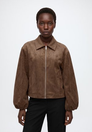 Object OBJDENNA SHORT JACKET  - Veste en similicuir - carafe