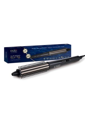 Italian Design NEW 35W CURLING BRUSH, WITH CERAMIC TECHNOLOGY CAPABLEOF R - Moldeadores de aire y cepillos - black