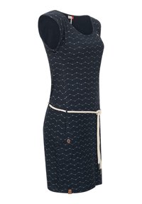 Ragwear TAG ZIG ZAG - Etuikleid - navy