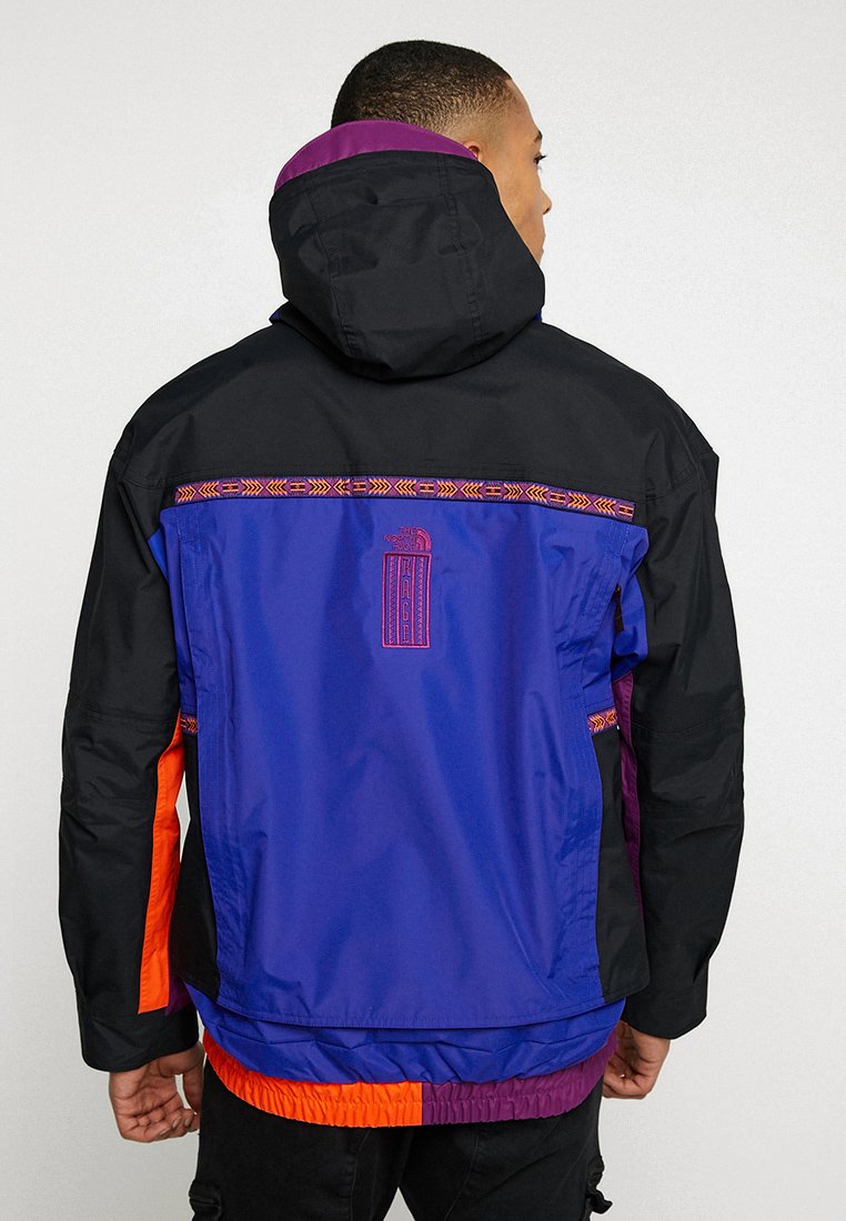 RETRO RAGE RAIN JACKET Leichte Jacke aztec blue RETRO RAGE RAIN JACKET Leichte Jacke aztec blue