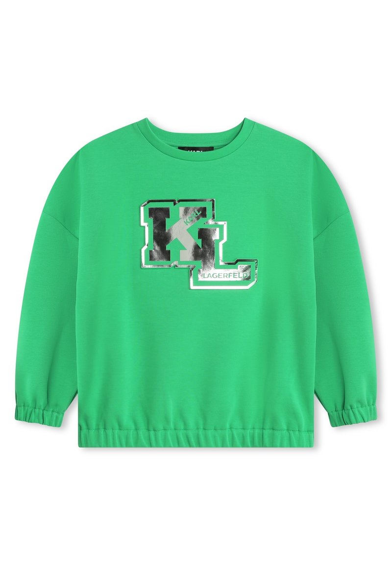 KARL LAGERFELD KIDS Sweater groen KARL LAGERFELD KIDS Sweater groen