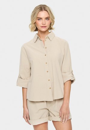Saint Tropez ZALINDA - Overhemdblouse - plaza taupe