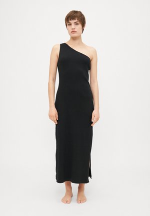 ONE SHOULDER DRESS - Beach accessory - black