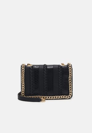 WOVGREENWALD - Across body bag - jet black/gold-coloured