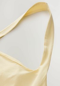 Square Neck Halter - Top - butter yellow