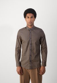 Scotch & Soda SLIM FIT SHIRT - Camicia - blue/brown