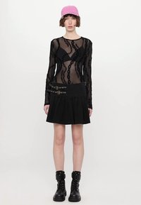 Versace Jeans Couture Top s dlhým rukávom - black