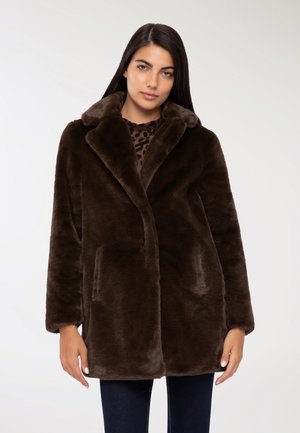 IN COLLO CON REVERS - Cappotto invernale - marrone