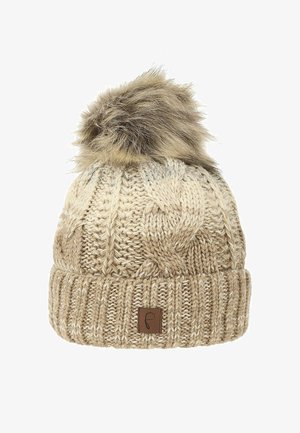 Faera BOMMEL MIT FARBVERLAUF THERMO - Mütze - braun