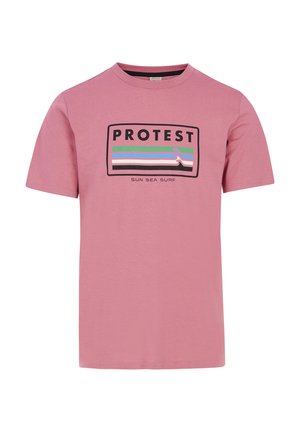 Protest, T-shirt print - duskskypink